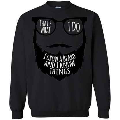 Bread Man T-shirt That_s What I Do I Growl A Bread And I Know Things Black