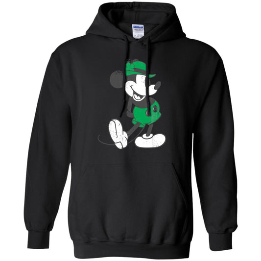 Mickey Mouse St. Patrick_s Day T-shirt Black