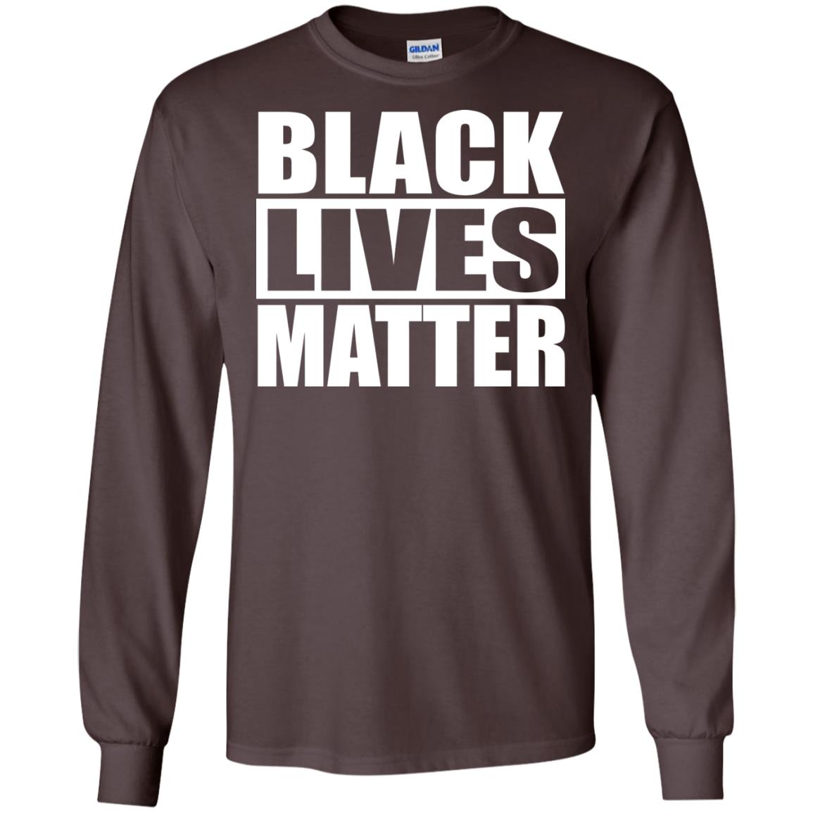 Black Live Matter Shirt Dark Chocolate