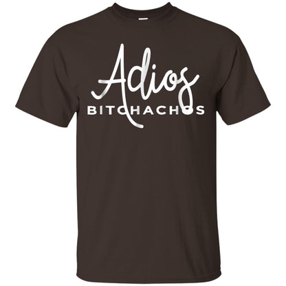 Adios Bitchachos Funny Cinco De Mayo T-shirt Dark Chocolate