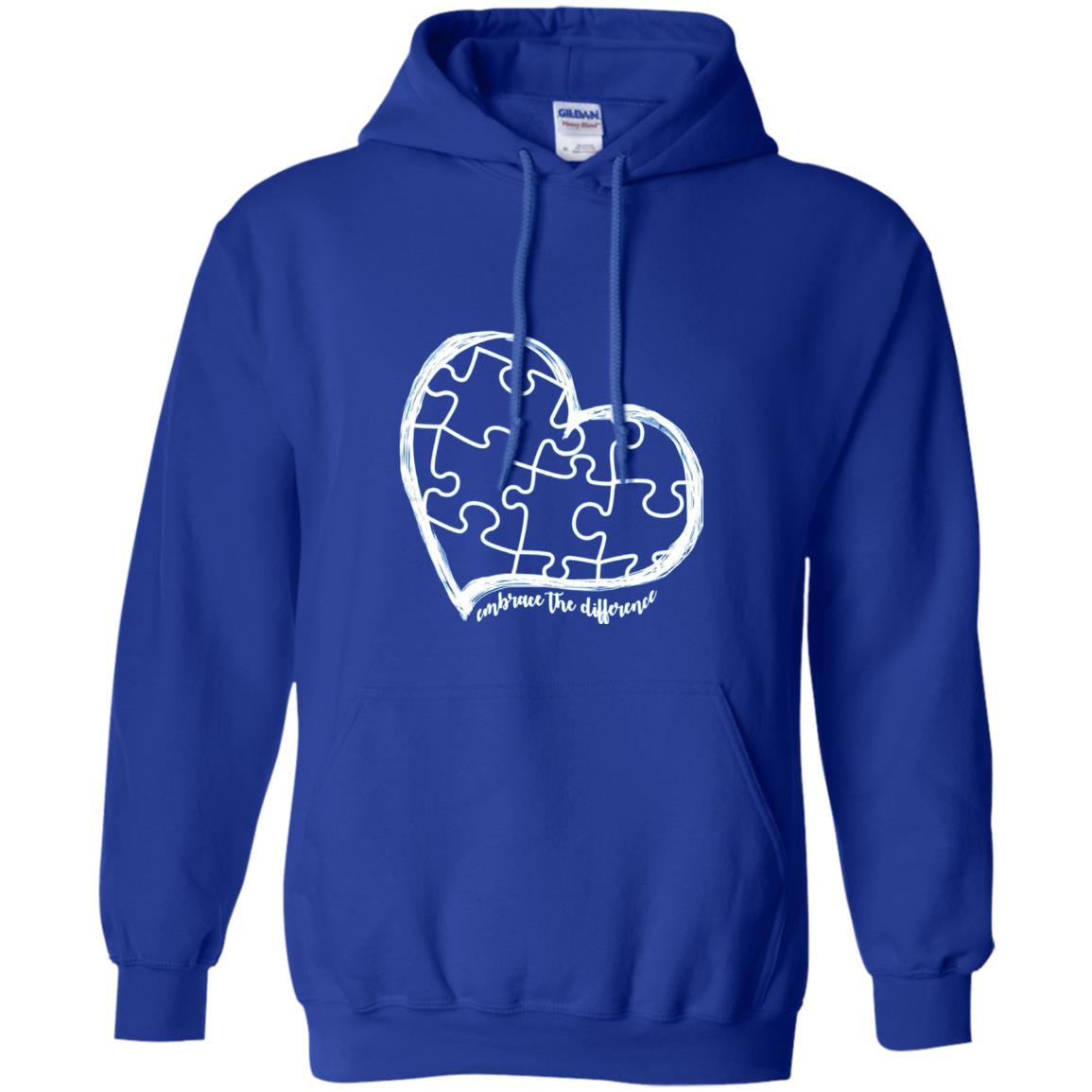 Autism Awareness Shirt Embrace Differences Royal