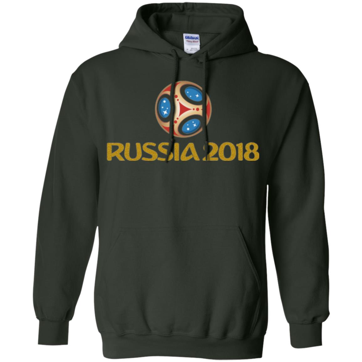 Football T-shirt Russia 2018 World Cup Forest Green
