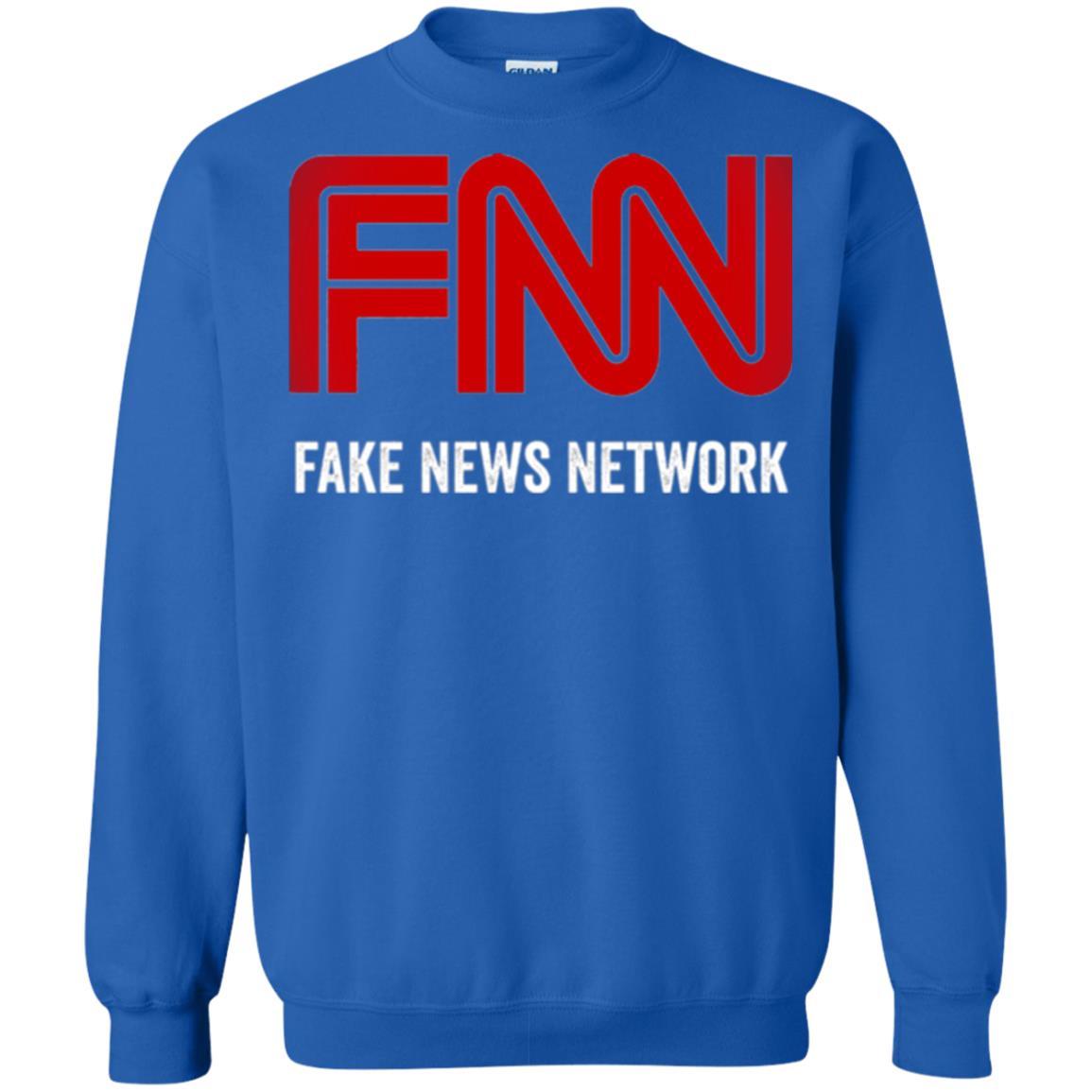 Anti Trump T-shirt Fnn The Fake News Network Royal