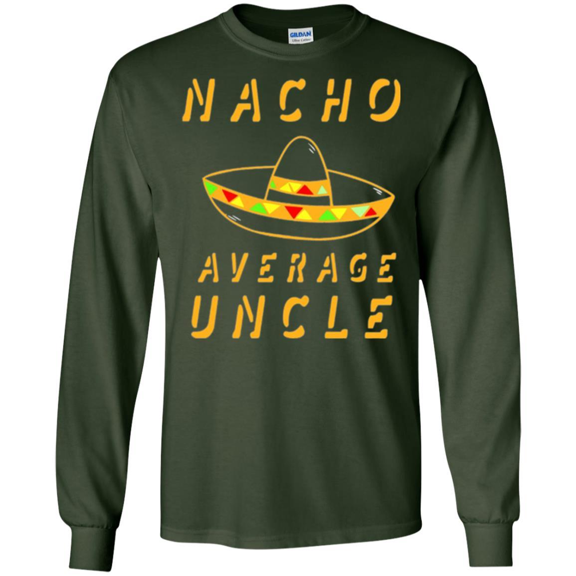 Family T-shirt Not Your Average Uncle Forest Green