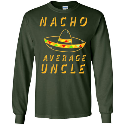 Family T-shirt Not Your Average Uncle Forest Green