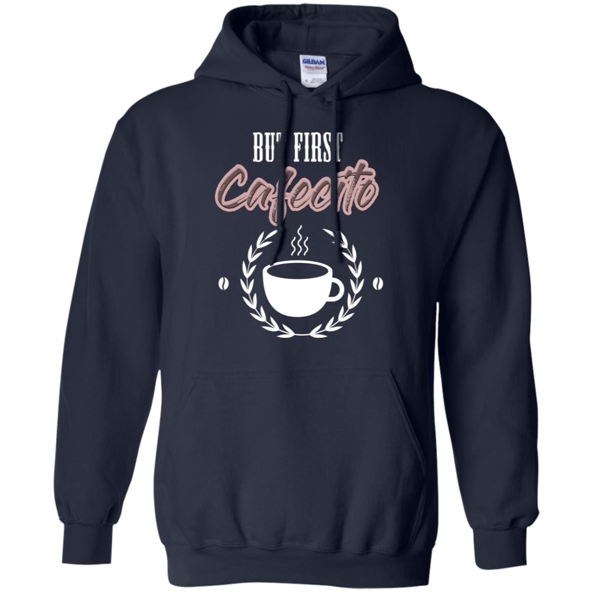 But First Cafecito Coffee Gift Shirt For Mens Or Womens Navy