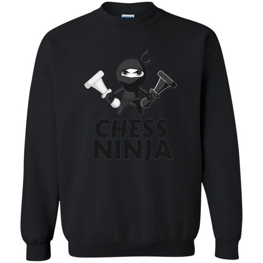Funny Chess Ninja T-shirt Black