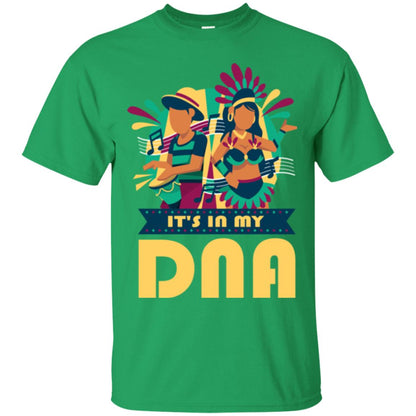 Mardi Gras T-shirt It's In My Dna Irish Green