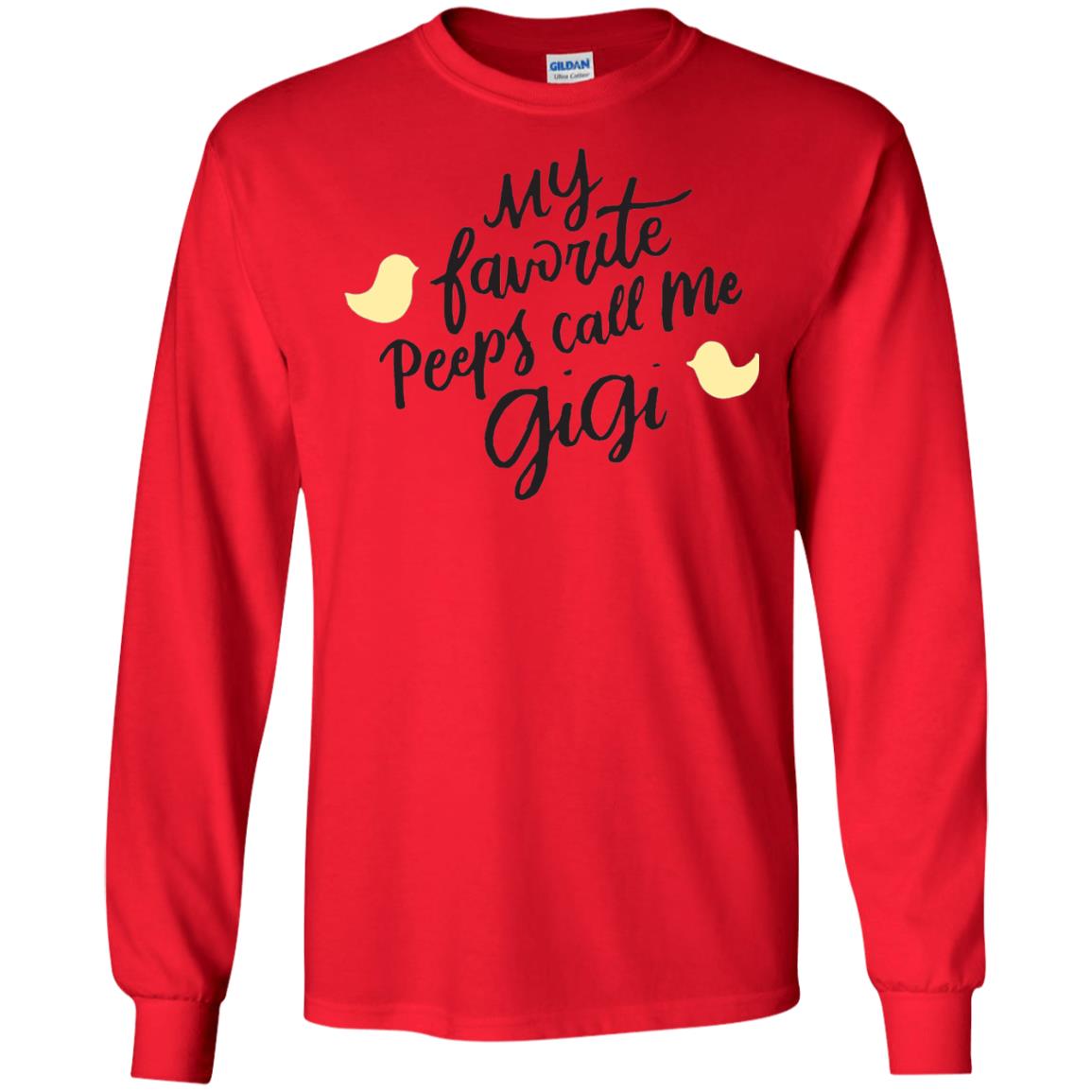 My Favorite Peeps Call Me Gigi Shirt Red