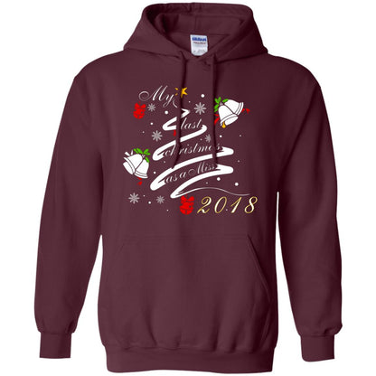My Last Christmas As A Miss 2018 X-mas Shirt For Married Womens Maroon