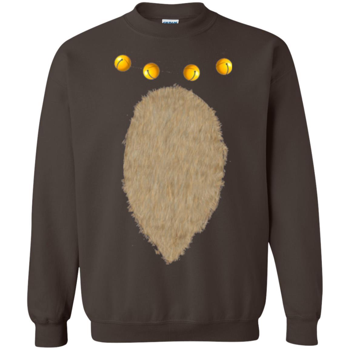 Christmas Reindeer Costume T-shirt Dark Chocolate