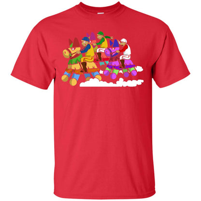 Derby Party Pinata Jockeys Cinco De Mayo Horse Race Shirt Red