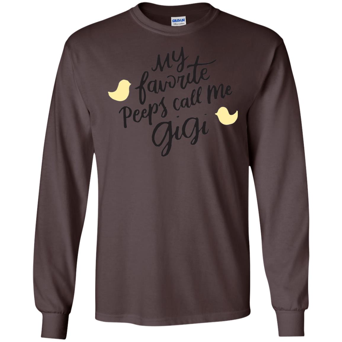 My Favorite Peeps Call Me Gigi Shirt Dark Chocolate