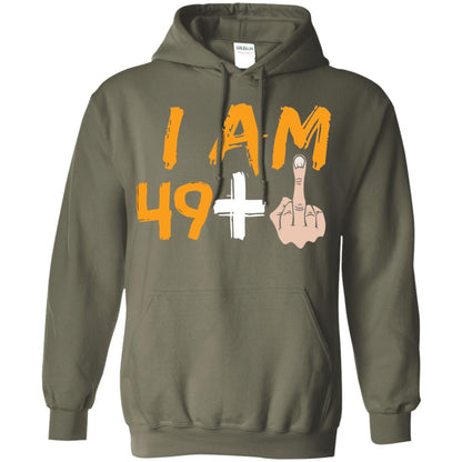50th Birthday Funny T-shirt I Am 50 Years Old Military Green
