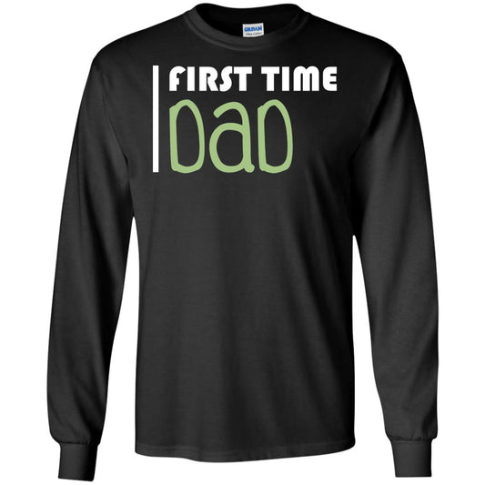First Time Dad New Dad Shirt Black