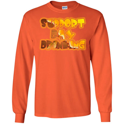 Saint Patrick's Day T-shirt Support Day Drinking Orange
