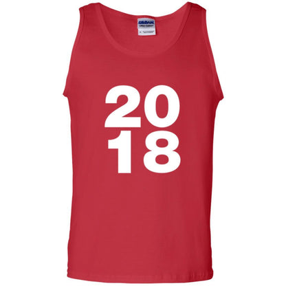 Happy New Year T-shirt 2018 New Year Party T-shirt Red