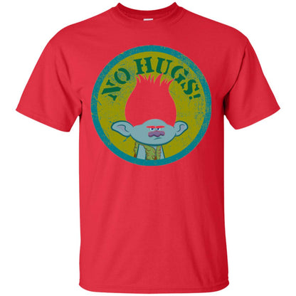 Dream Works_ Trolls No Hugs T-shirt Red