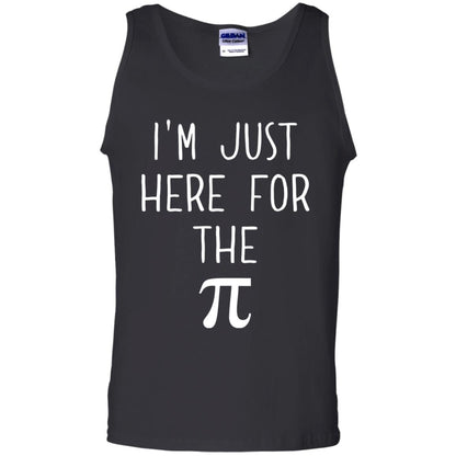 Funny Pi Day Shirt Im Just Here For The Pi Black
