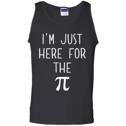 Funny Pi Day Shirt Im Just Here For The Pi Black