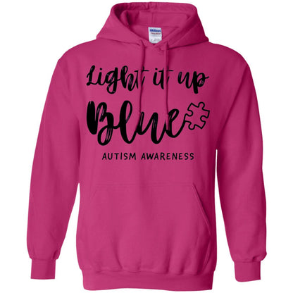 Autism Awareness Shirts Light It Up Blue Heliconia