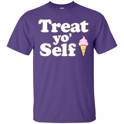 Treat Yo_ Self Ice Cream T-shirt Purple