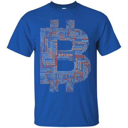 Bitcoin T-shirt Royal