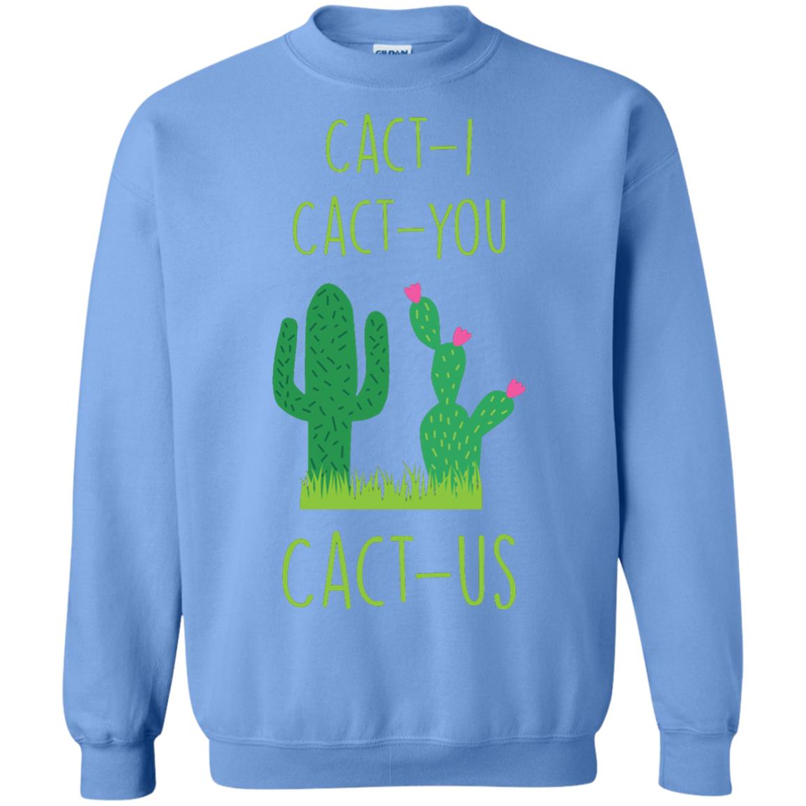 Funny Cactus Shirt Cact-i Cact-us Spring Desert Cactus Carolina Blue