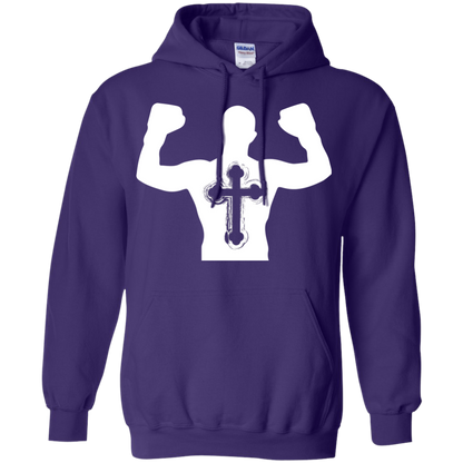 Christian Gym Exercise Workout T-shirt Purple