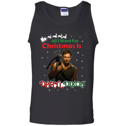 All I Want For Christmas Is Daryl Dixon Shirt Black