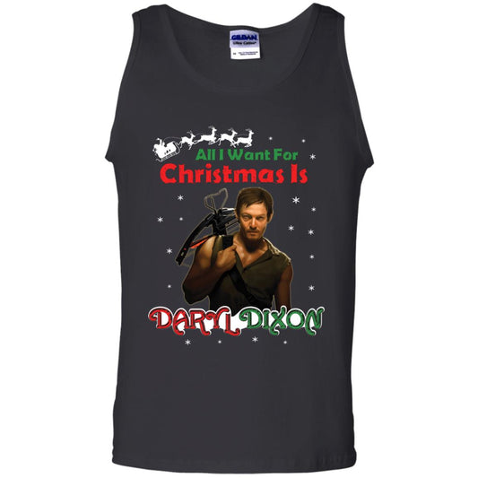 All I Want For Christmas Is Daryl Dixon Shirt Black