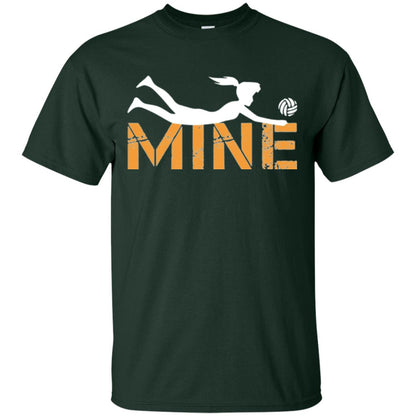 Volleybal Lovers T-shirt Mine Ball Forest Green