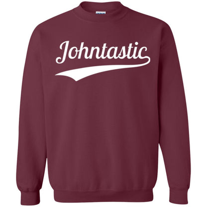 Funny John T-shirt Johntastic Maroon