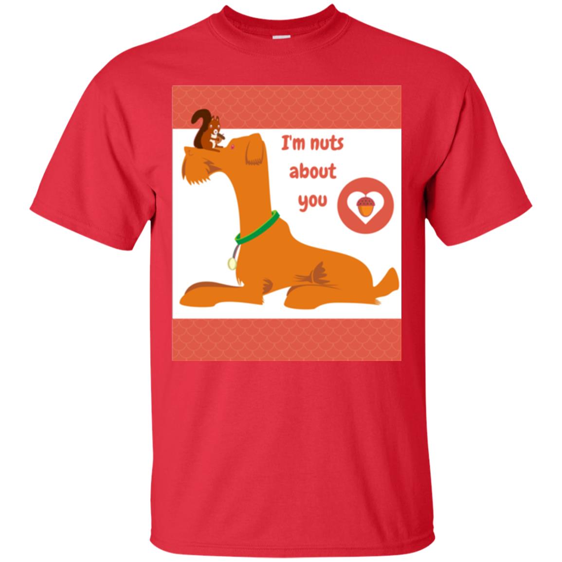 I_m Nuts About You T-shirt Red