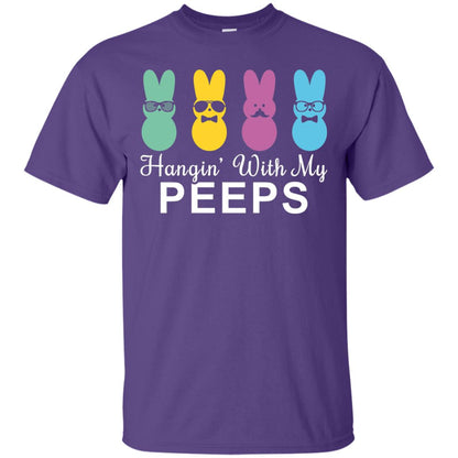 Hanging With My Peeps Gift For Easter Day Purple