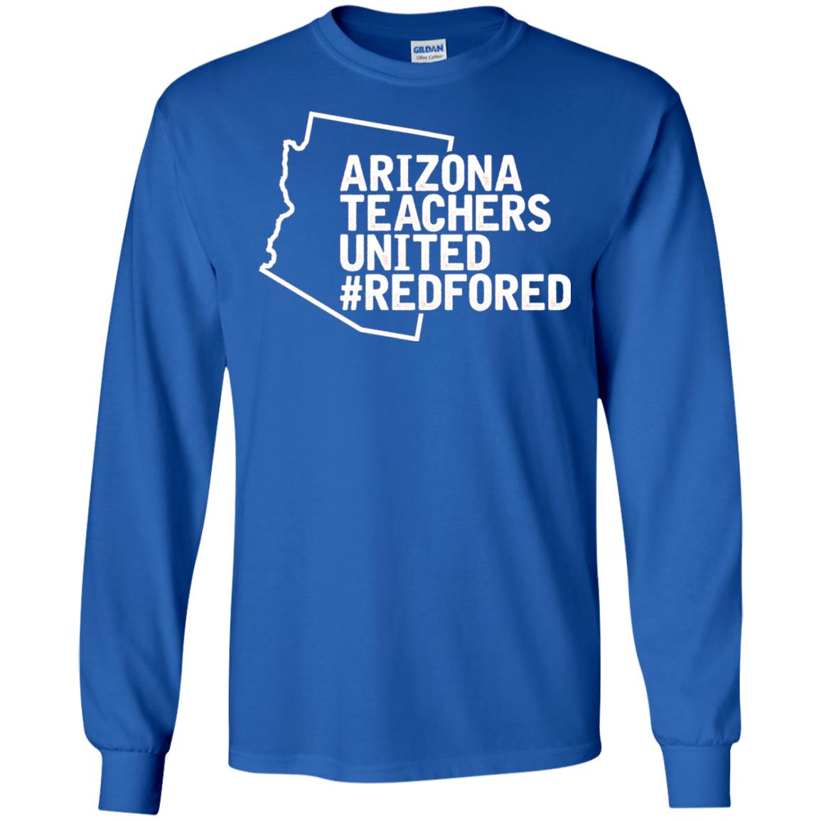 Arizona Teacher Shirt Red For Ed #redfored Royal