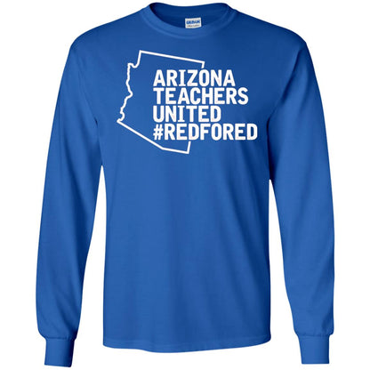 Arizona Teacher Shirt Red For Ed #redfored Royal