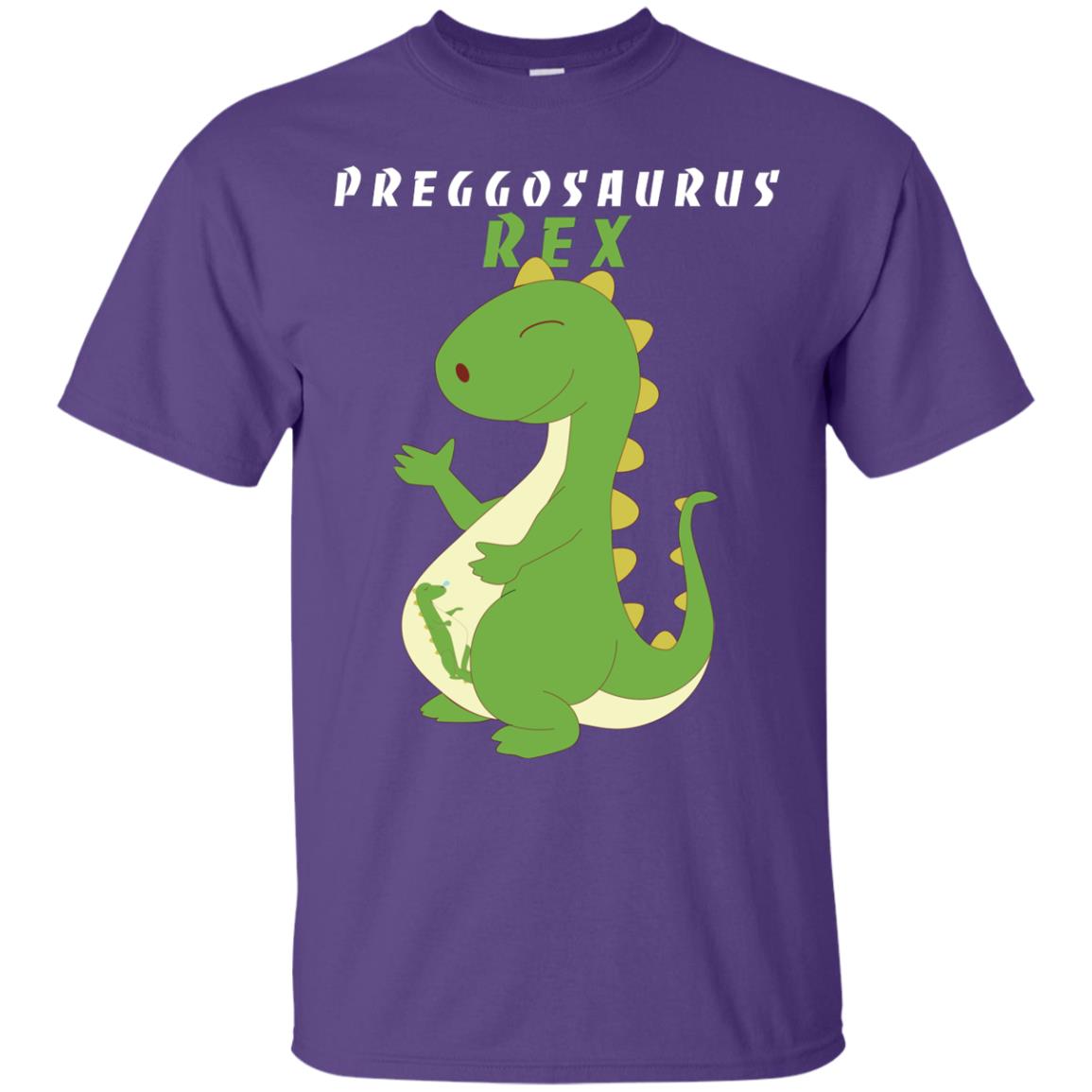 Dinosaur Pregnancy Pregosaurus Shirt Purple