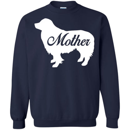 Border Collie Dog Mom T-shirt Navy