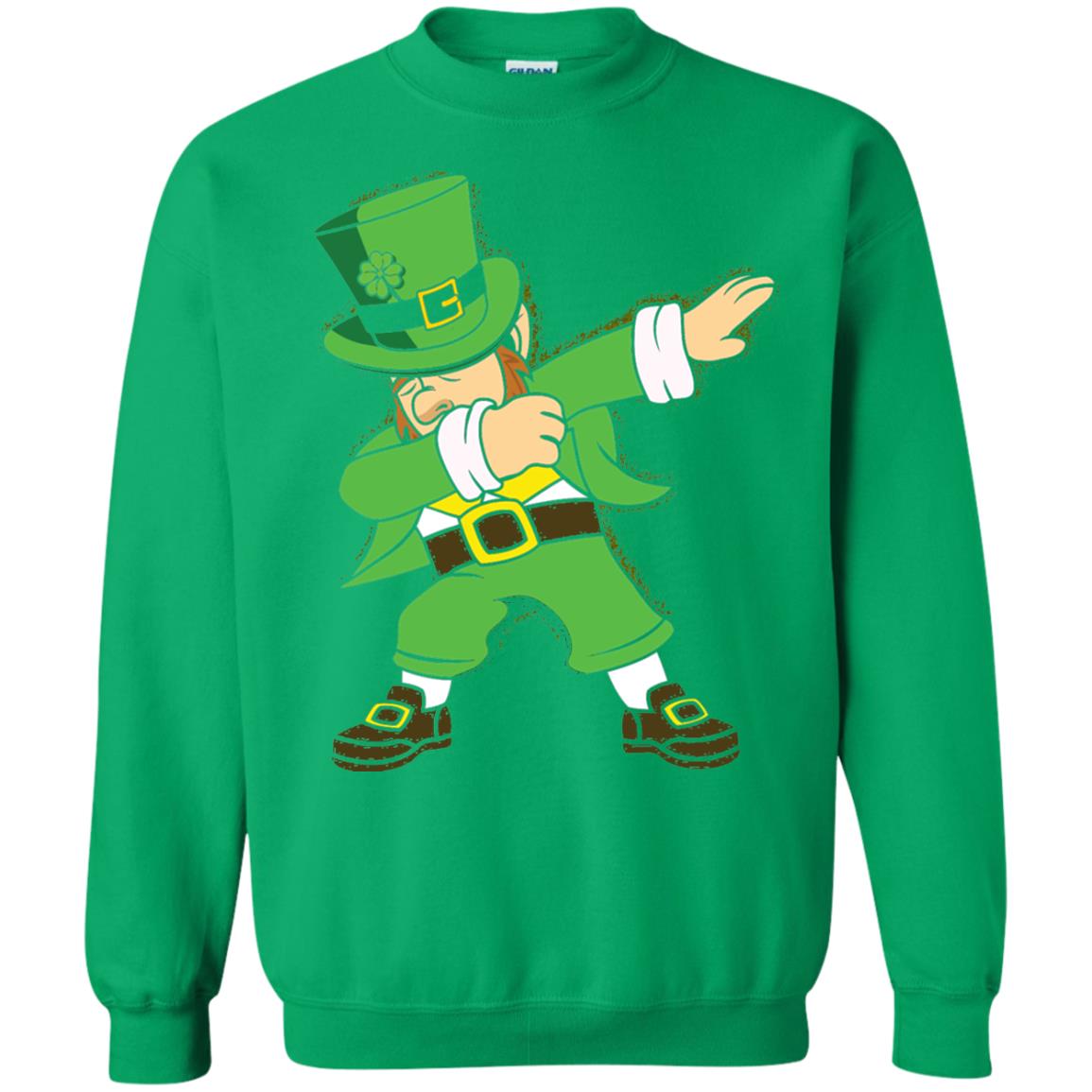Dabbing Leprechaun Irish Dab Dance St Patrick_s Day T-shirt Irish Green