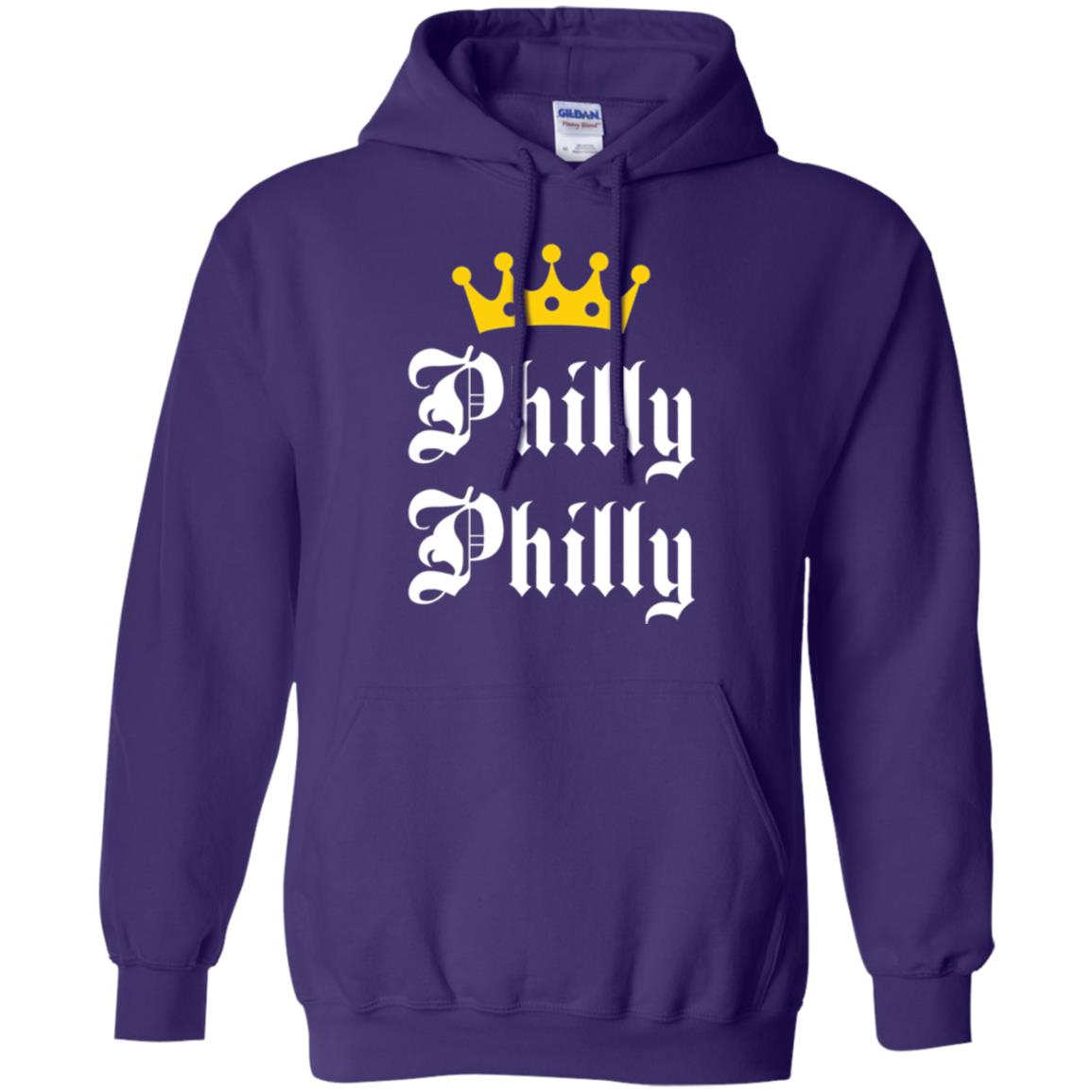 Football Lover T-shirt Philly Philly Philadelphia Football Fan Purple