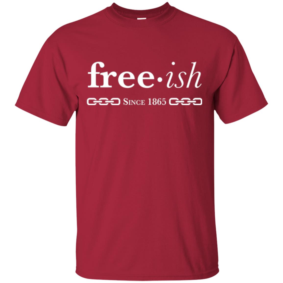 Free-ish Since 1865 Black Pride T-shirt Cardinal