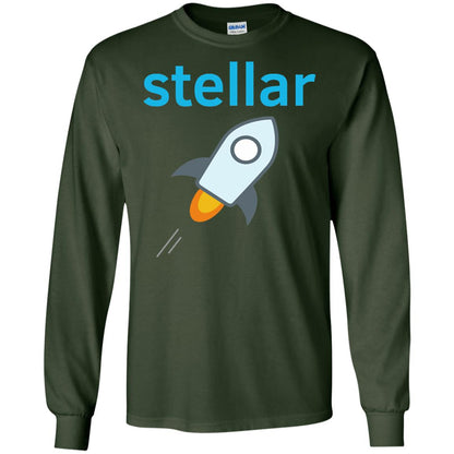 Hodl Stellar Lumens Xlm Crypto Investing T-shirt Forest Green