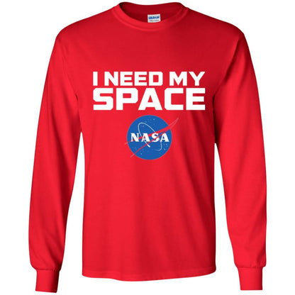 Nasa T-shirt I Need My Space Red