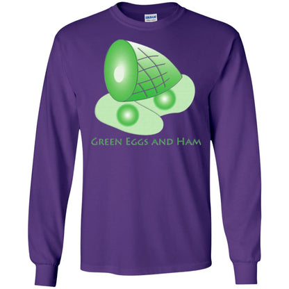 Green Eggs And Ham T-shirt Purple