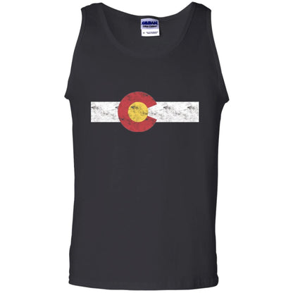 Colorado State Flag T-shirt Patriotic Colorado Day Black