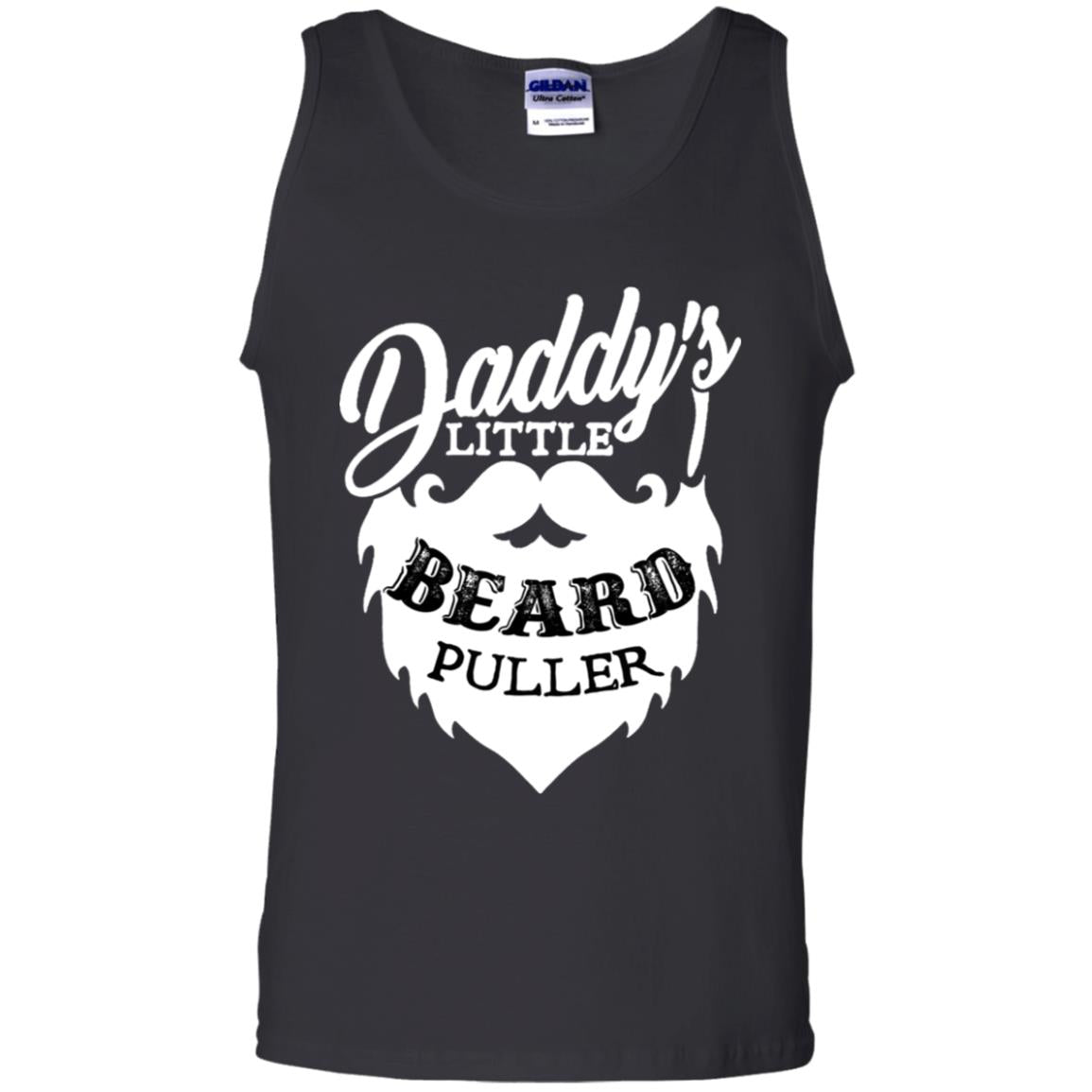 Daddy's Little Beard Puller Kid Shirt Black