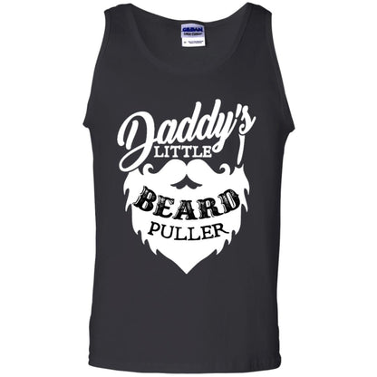 Daddy's Little Beard Puller Kid Shirt Black