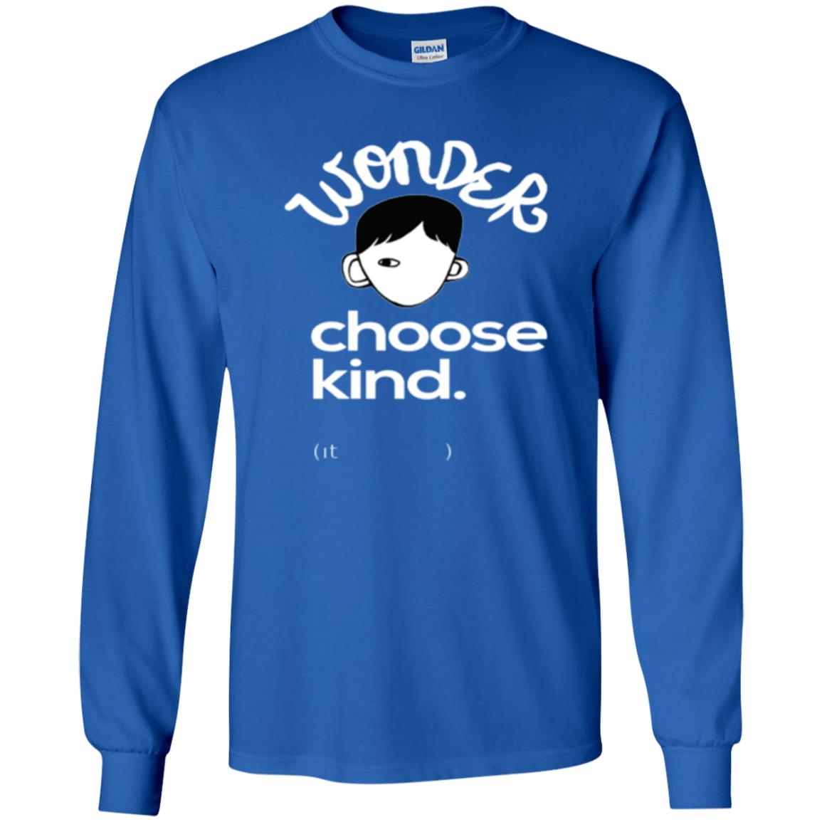 Anti Bullying T-shirt Choose Kind Royal