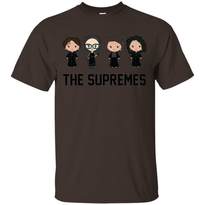 The Supremes Ruth Bader Ginsburg Shirt Dark Chocolate
